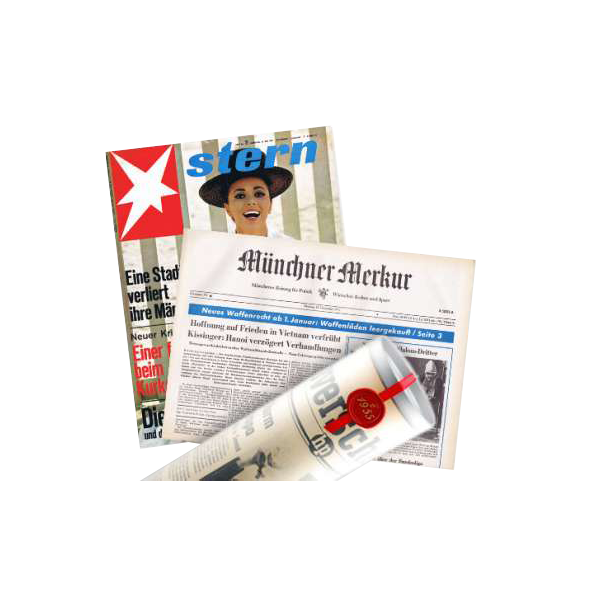 Original Zeitungen und Zeitschriften
